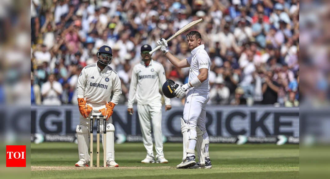 IND vs ENG Live: Brook, Smith put England on top with unbeaten 271-run stand at Tea