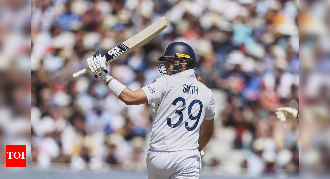 IND vs ENG Live: Smith, Brook steady England after early collapse