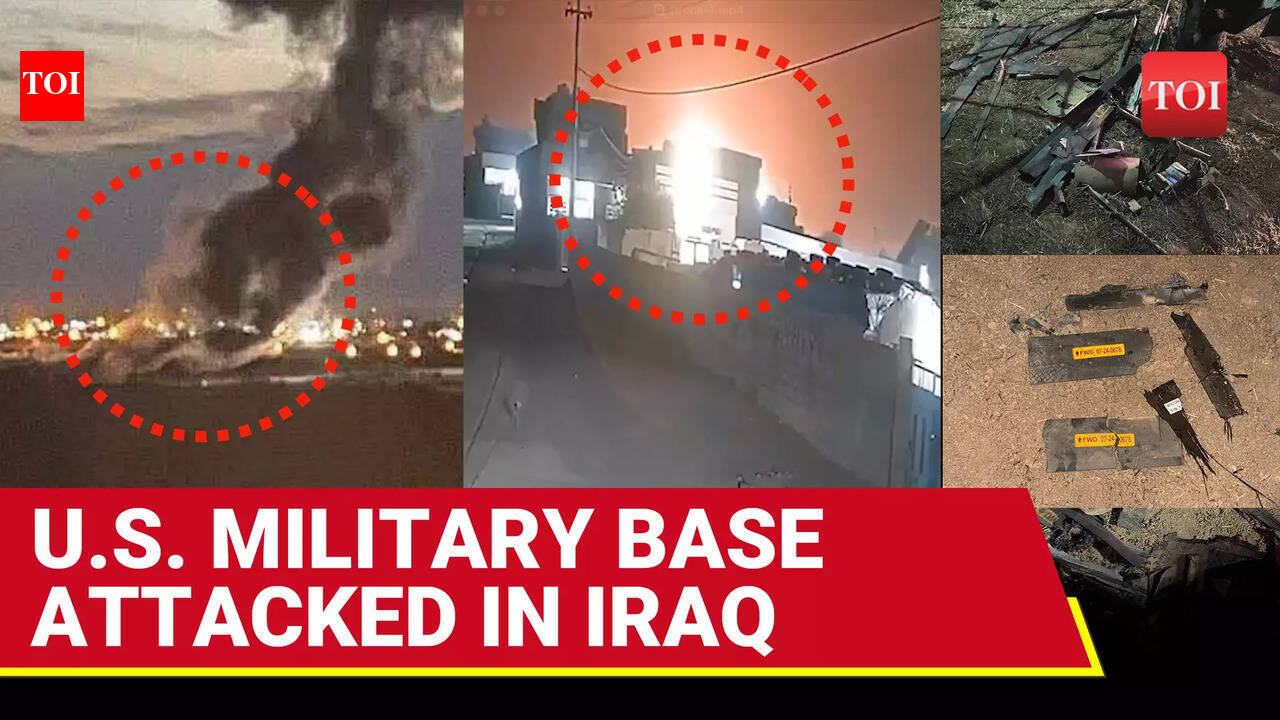 Narrow Escape For U.S. Troops As Drone Fired Towards Iraqi Base In ...