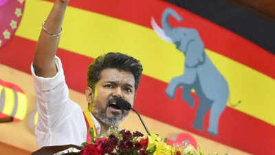 TVK names histrion  Vijay CM campaigner  for 2026 Tamil Nadu polls; tin  helium  situation  MK Stalin?