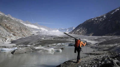 Swiss Alps hits annual glacier tipping point weeks early