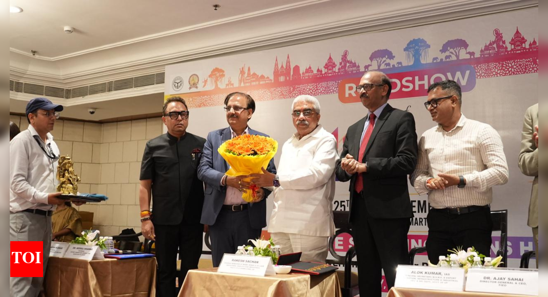 UPITS 2025 roadshow: UP pushes global trade goals; Delhi event draws diplomats, exporters