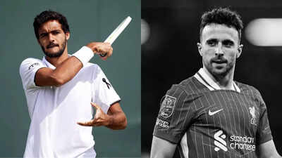 Francisco Cabral Sports Black Ribbon relaxs strict all-white code in tribute to Dogo Jota as Wimbledon