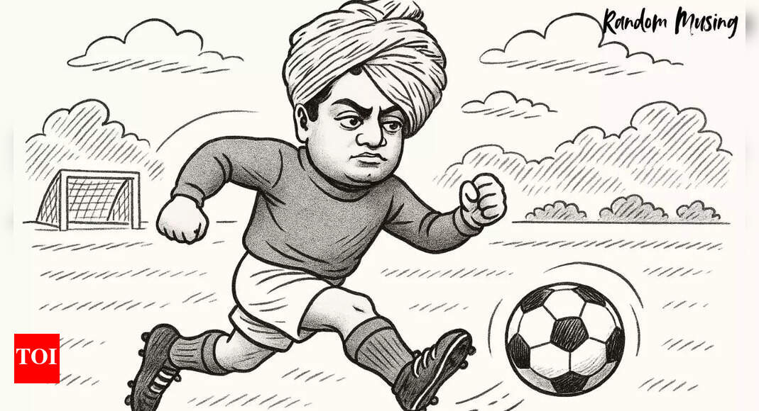 Why Swami Vivekanda batted for football