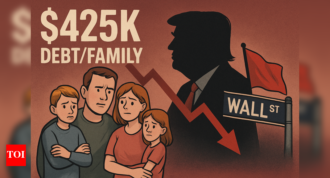 $425K debt/family: How Trump’s bill could gut US - Wall Street waves red flag