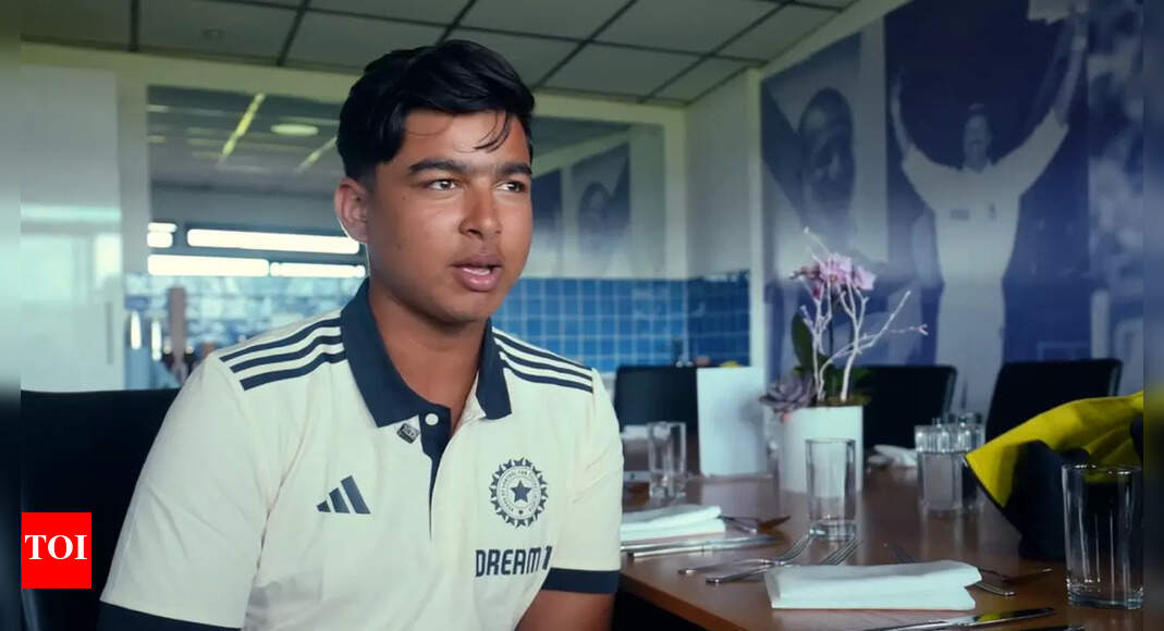Vaibhav Suryavanshi watches Edgbaston Test, reveals his role model