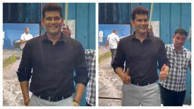  Amar Upadhyay begins shooting for the show; says 'First day, first scene hua mazaa aagaya...'