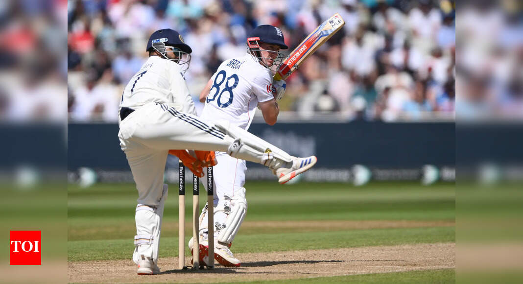 'New shot, huh?' - Rishabh Pant pokes fun at Harry Brook after ENG batter does unthinkable - Watch