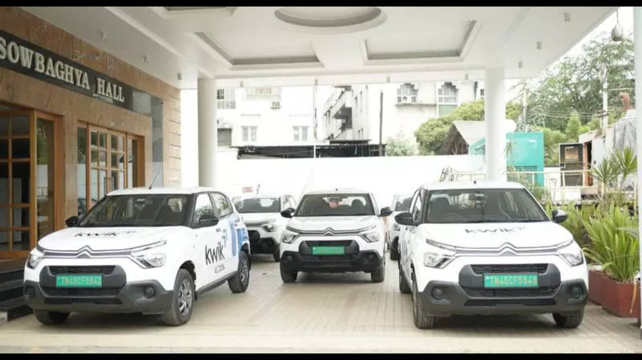 Trichy startup launches electric taxi service