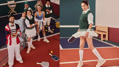 Panchayat Season 4 cast drops pickleball photoshoot; Neena Gupta’s style game leaves internet jaw-dropped