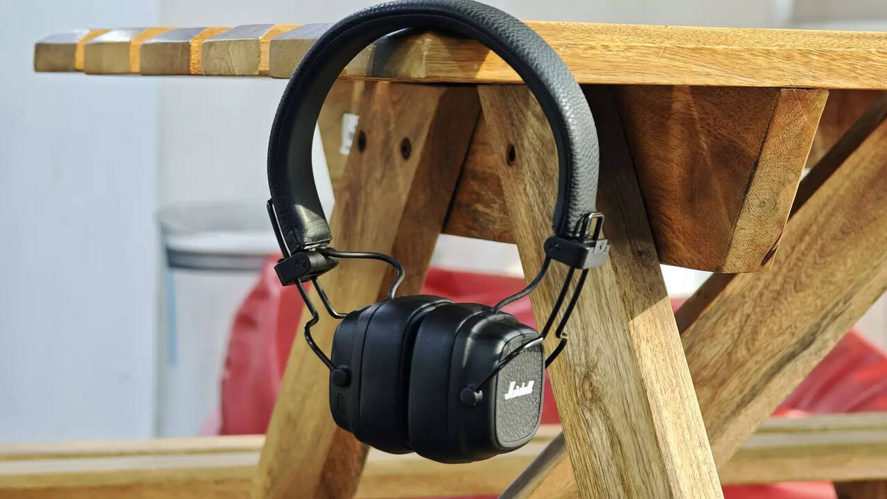 美品　正規品 Marshall Major V Marshall Major V Wireless On Ear Bluetooth Headphones Black