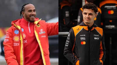  Lewis Hamilton shows home dominance in FP1, Lando Norris tops FP2