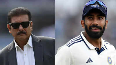 ‘He’s listening’: Jasprit Bumrah bursts into laughter at Ravi Shastri’s on-air comment – WATCH | Cricket News – Times of India