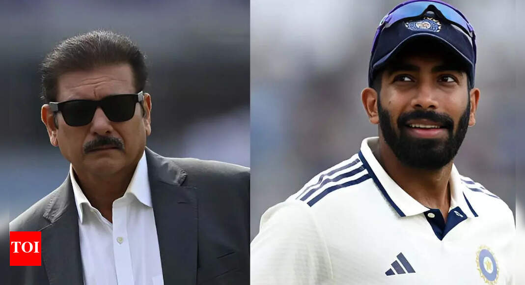 Bumrah bursts into laughter at Ravi Shastri's on-air comment