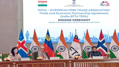 India-EFTA trade deal: Pact to kick in next couple of months, says Piyush Goyal; deal promises $100 bn investment & duty cuts on key goods