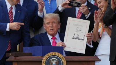 'Promises made, promises kept': Donald Trump signs 'One Big, Beautiful Bill' into law; brings tax relief, Medicaid cuts