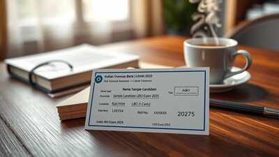 IOB LBO एडमिट कार्ड 2025 12 जुलाई को IOB.in पर परीक्षा के लिए जारी किया गया; यहाँ डाउनलोड करें