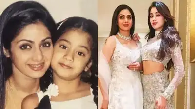 Throwback to when the late Shridevi teased 15 year old Janhvi Kapoor about her broken Hindi - read here