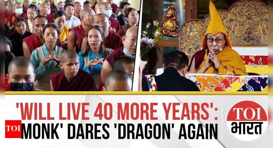 In zest or jest? Will live for 130 years, perhaps more, Dalai Lama tells followers | India News - Times of India