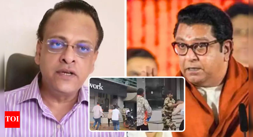 Marathi row: 5 MNS workers held after post leads to attack on Kedia’s office; investor apologises
