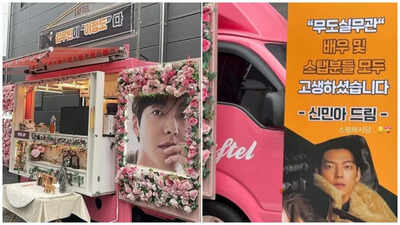 Ryu Seung Ryong Receives Heartwarming Coffee Truck Surprise from Kim Hye Soo on Drama Set