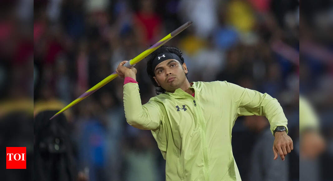Gold! India's pride Neeraj Chopra claims top spot at NC Classic with 86.18m throw - Watch