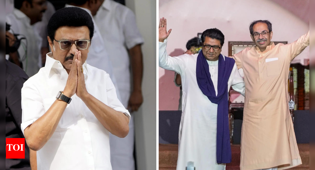'Come, let us unite': MK Stalin hails Thackeray brothers' anti-Hindi powerplay