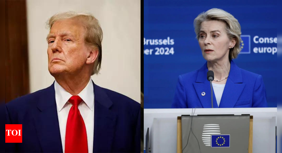 Trump’s 50% tariff threat looms: EU considers temporary trade deal with US; Von der Leyen pushes for ‘agreement in principle’