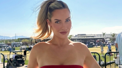 Paige Spiranac stuns fans with bold American flag swimsuit in viral July 4 celebration