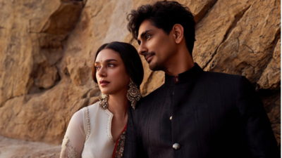  Aditi shares a loving message to Siddharth on '3BHK' release