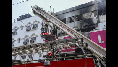‘Please, kisi tarah se bachalo, main lift mein fasa hoon’: A day after Karol Bagh fire, civil services aspirant, lab technician found dead; Vishal Mega Mart lacked fire clearance