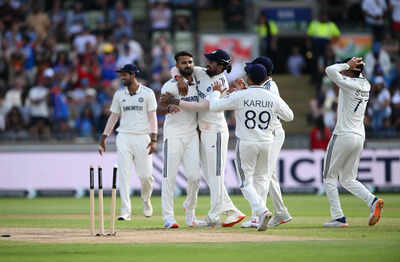  'They've outbatted and outbowled England' - Nasser Hussain, Stuart Broad say India deserve to win at Edgbaston