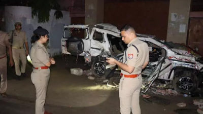 Groom, 2 toddlers among 9 dead as speeding car rams into wall in UP, preliminary findings cite driver’s negligence; probe underway