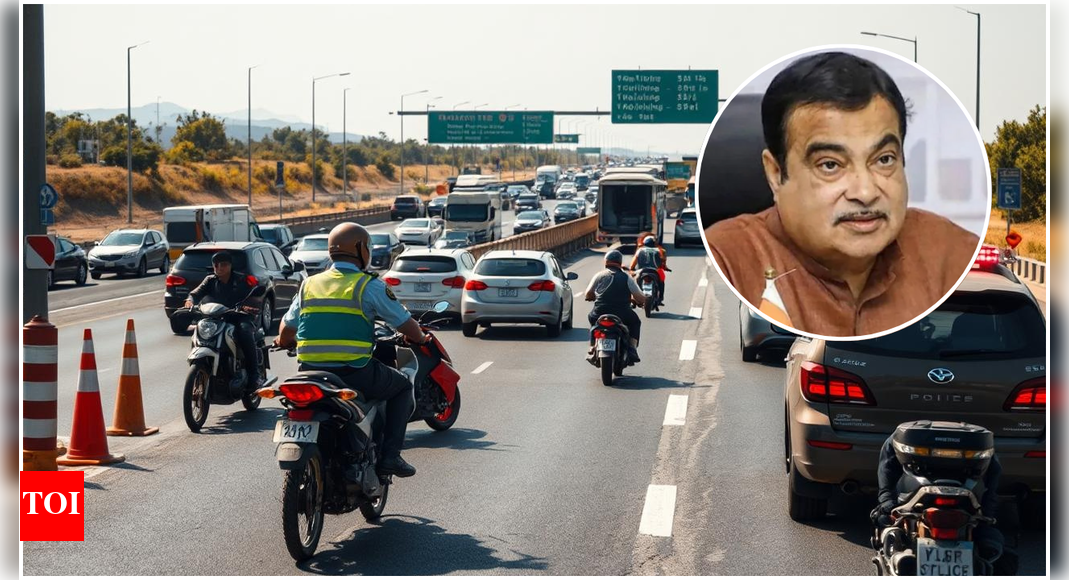 Union minister Nitin Gadkari asks Delhi Police to ‘strictly enforce’ ban on 2 & 3 wheelers on high-speed corridors