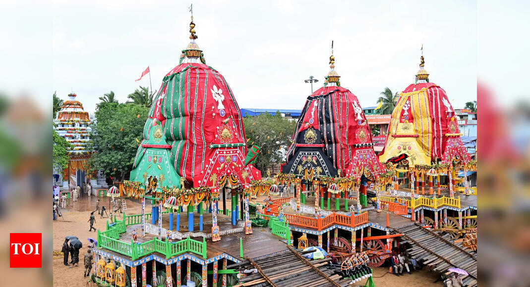 208 kg gold, 30 types of ornaments, 5-hour spectacle: Jagannath Trinity to shine in Suna Besha on chariots, lakhs expected for golden darshan
