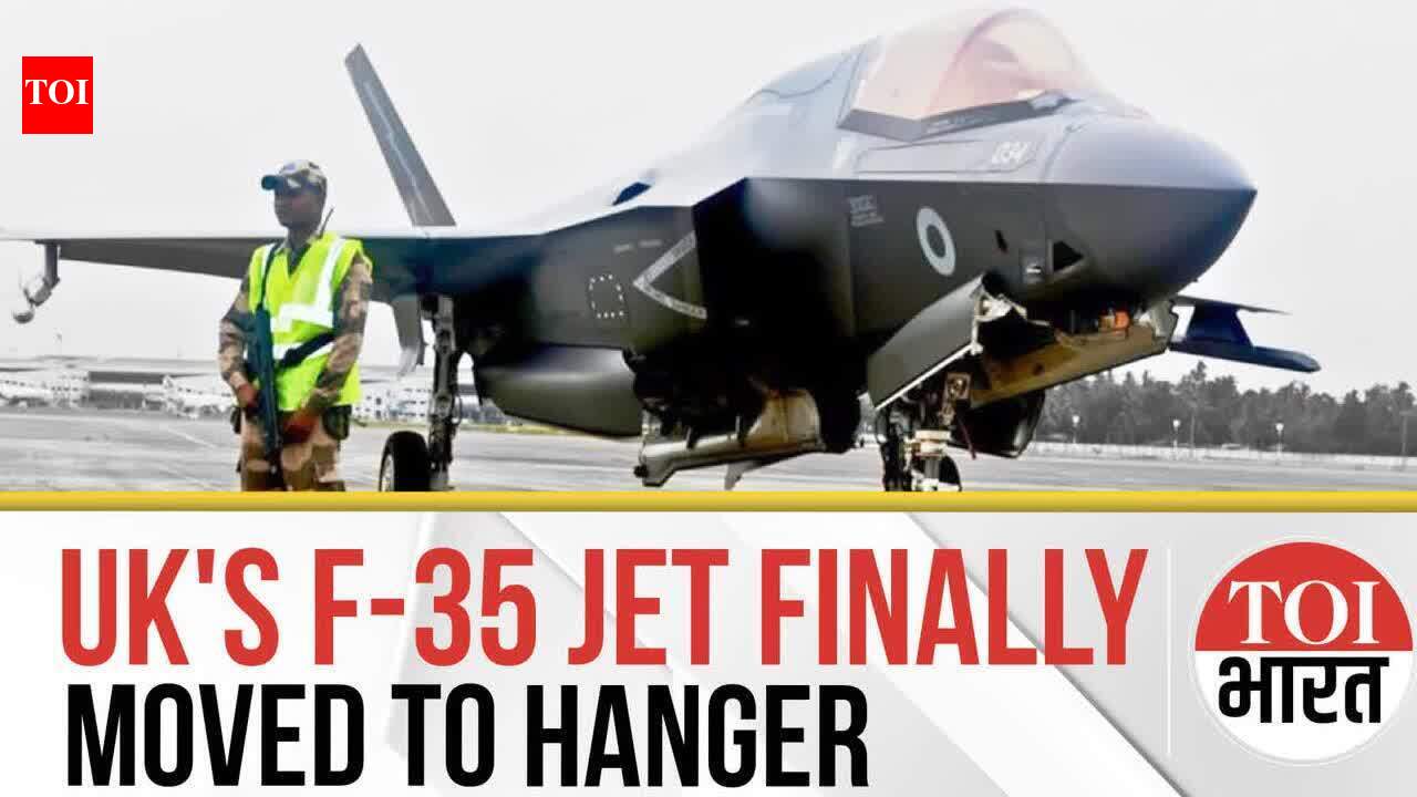 UK’s F-35B Jet Moved To Hangar In Kerala After 3 Weeks; Airlift Option ...