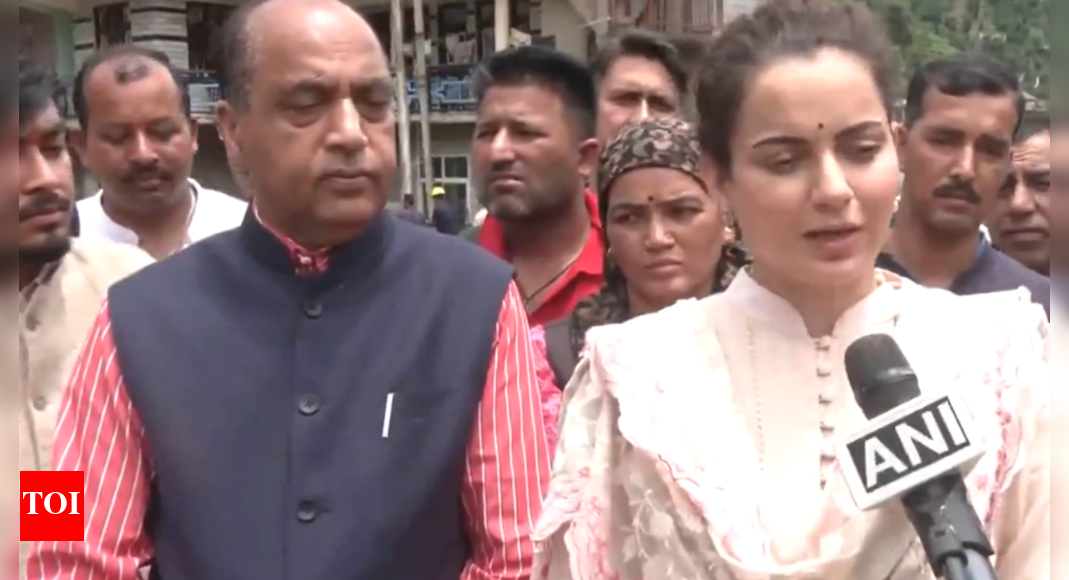 Himachal floods: Congress targets Kangana over ‘don’t have any cabinet’ remark, calls it ‘insensitive’