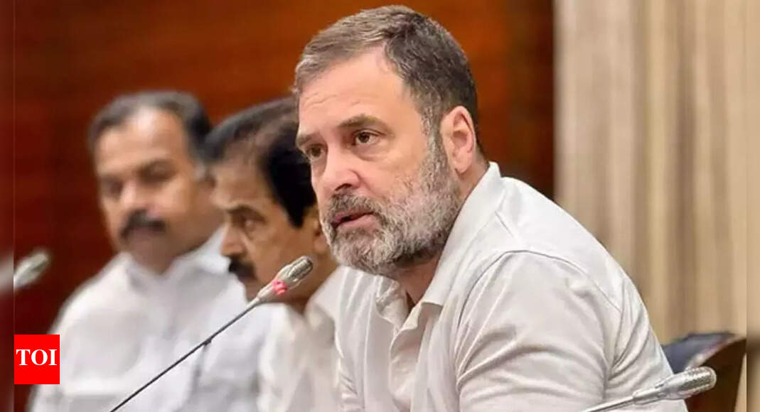 Rahul Gandhi's image on sanitary pad: FIR filed over fake video; Congress leader says others will face action too