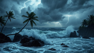 Thousands evacuate as Typhoon Danas lashes Taiwan