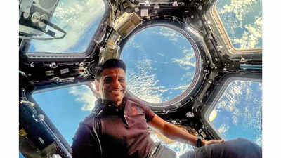 Shubhanshu Shukla shares mesmerising view of Earth from International Space Station