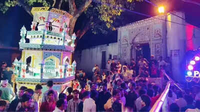 200-year ritual lives on: In Madhya Pradesh, tazias ‘pay salami’ to Lord Krishna; Karbala journey follows