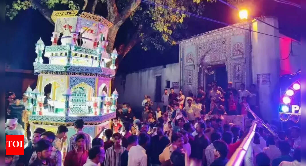 200-year ritual: In MP, tazias ‘pay salami’ to Lord Krishna; Karbala journey follows
