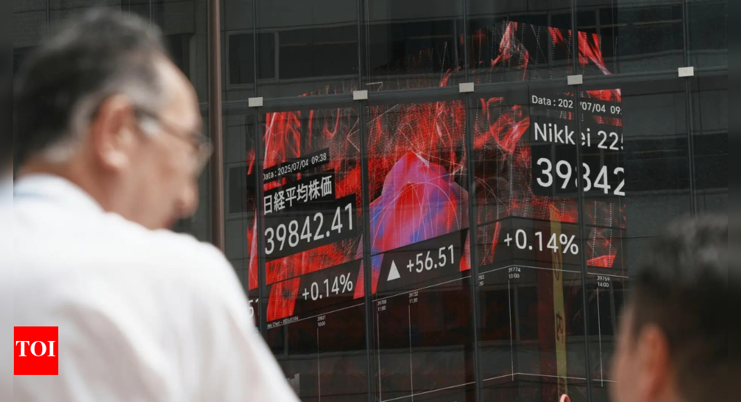 Asian stocks cautious as tariff uncertainty looms; oil prices dip on OPEC+ output hike