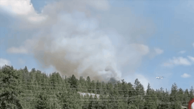  Tactical evacuations ordered, flights suspended amid firefighting efforts - video