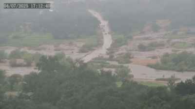  Road disappears successful  minutes arsenic  h2o  surge successful  viral timelapse - watch