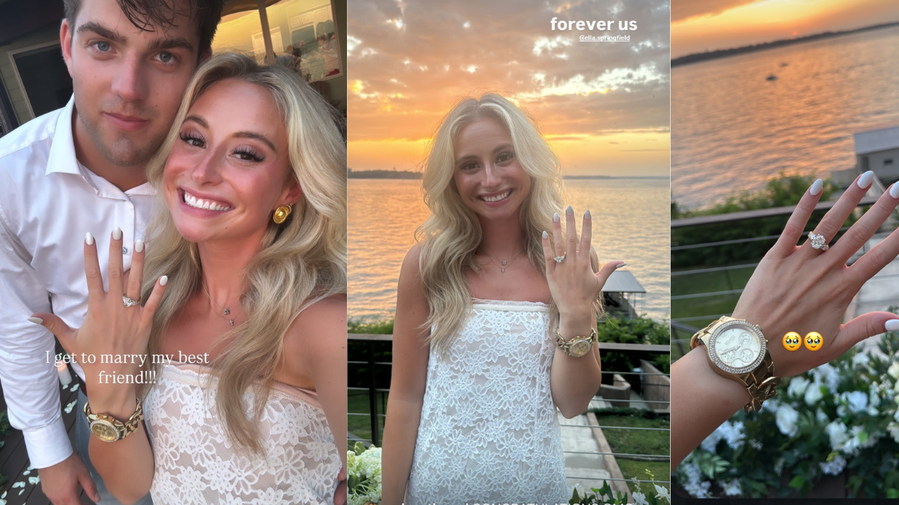 LSU quarterback Garrett Nussmeier announces engagement to longtime  girlfriend Ella Springfield; fans, family and Tigers teammates celebrate the  news | College Football News - Times of India