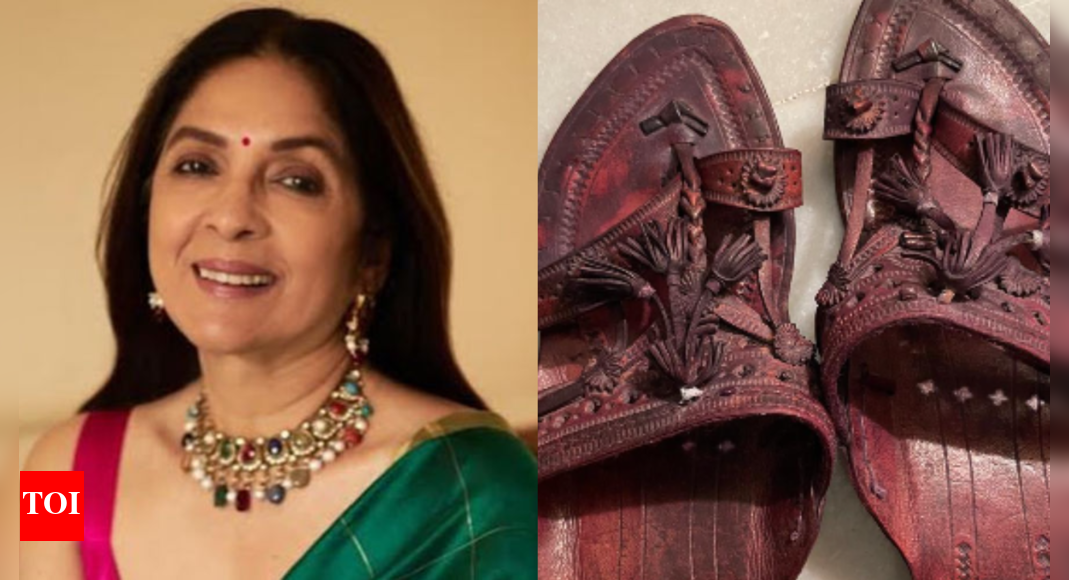 Neena Gupta joins Kareena in Prada Kolhapuri chappal controversy