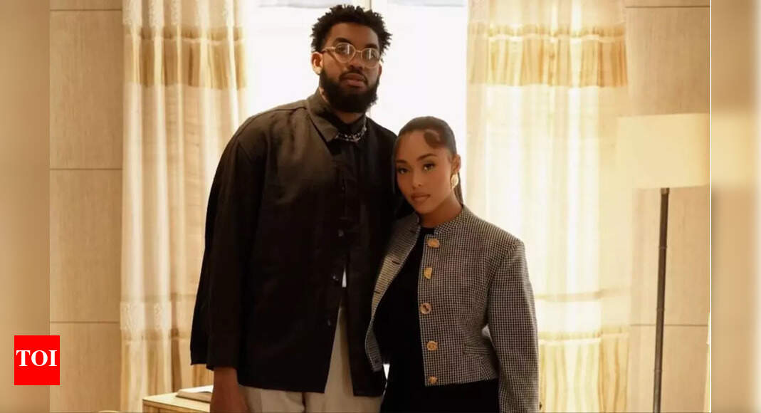 Jordyn Woods and Karl-Anthony Towns enjoy romantic night out in Paris