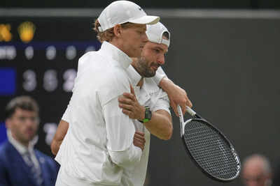Wimbledon 2025: Jannik Sinner handed reprieve after Grigor Dimitrov suffers injury heartbreak; Novak Djokovic survives