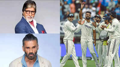 Amitabh Bachchan, Suniel Shetty praise Shubman Gill-led Indian cricket team for historic test win against England: ‘Thok diya..’